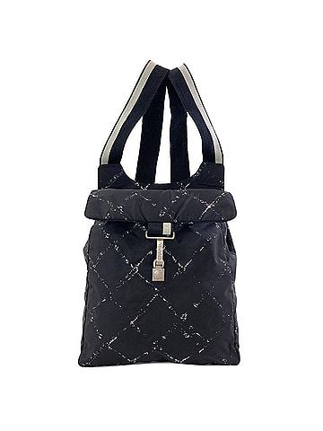 Chanel Chanel Travel Line Backpack/Daypack Bag, Nylon Jacquard, Women's CHANEL (view 1)