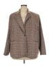 Torrid Plaid Brown Torrid Blazer Size 2X - photo 1