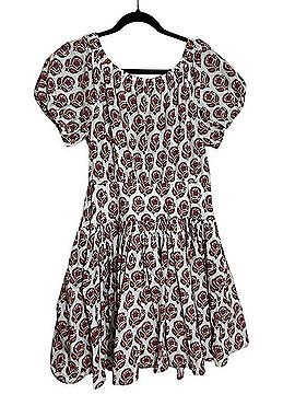 J.Crew Drop Waist Cotton Poplin Mini Dress Casual Dress (view 2)