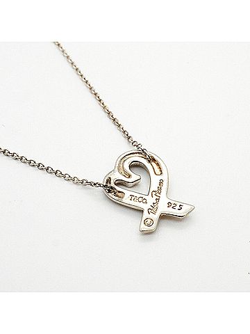 Tiffany & Co. Tiffany &amp; Co. Loving Heart Necklace, Sterling Silver 925, Women's (view 2)