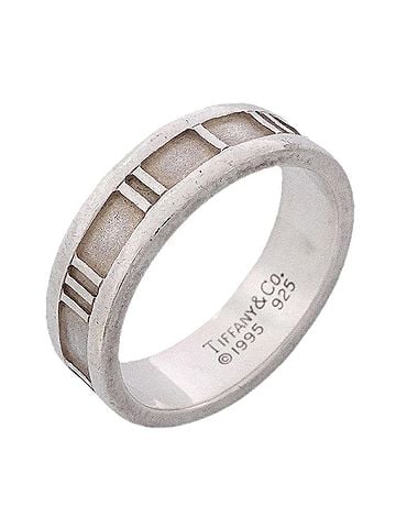 Tiffany & Co. Tiffany &amp; Co. Atlas Ring, Sterling Silver 925 (Men's) (view 1)