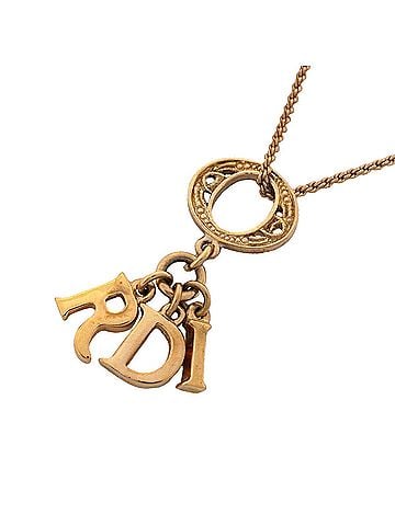 Christian Dior Christian Dior Necklace, GP Plated Gold, Women's (view 1)