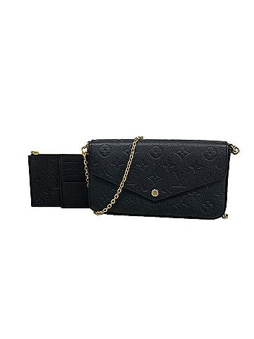 Louis Vuitton Louis Vuitton Monogram Empreinte Pochette Felicie M64064 Noir (Women's Wallet/Shoulder Wallet) (view 1)