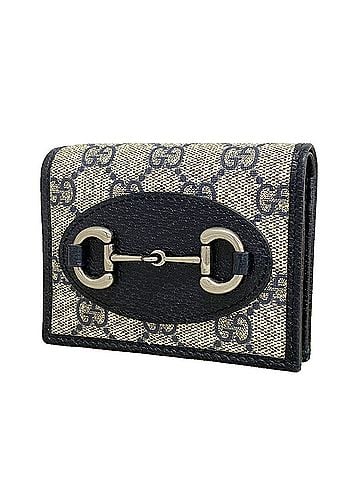 Gucci Gucci Horsebit Wallet 621887 Navy Beige Women's (view 1)
