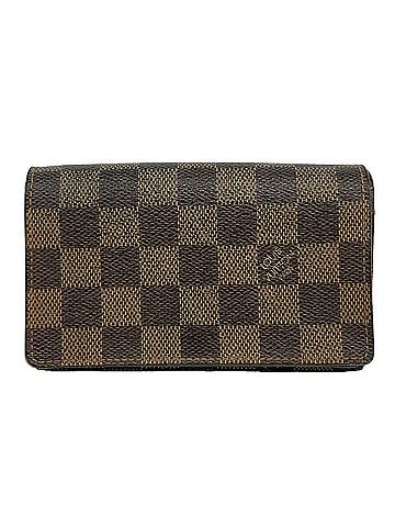 Louis Vuitton Louis Vuitton Damier Portefeuille Tresor Wallet N61736 Ebene Women's (view 1)