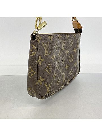 Louis Vuitton Louis Vuitton Monogram Pochette Accessoires Bag/Pouch M51980 Brown Women's (view 2)