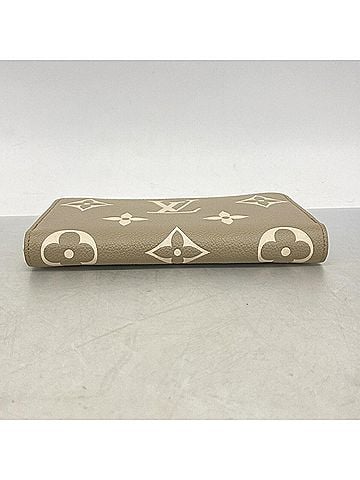Louis Vuitton Louis Vuitton Monogram Empreinte Zippy Wallet M69794 Tourtrell Crème Ladies' Long (view 2)