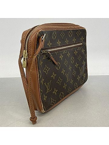 Louis Vuitton Louis Vuitton Monogram Pochette Sport Clutch Bag, Brown, Men's (view 2)