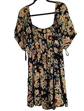 Torrid Puff Sleeve Mini Dress Casual Dress (view 2)