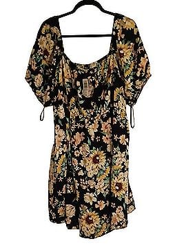Torrid Puff Sleeve Mini Dress Casual Dress (view 1)