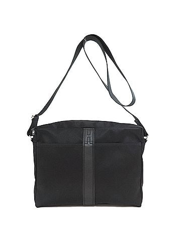 Hermès Hermes Acapulco Bassas MM Business Bag with Silver Hardware, Polyester/Cotton, Men's. (view 1)