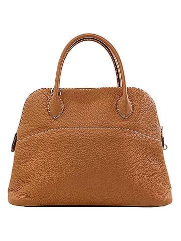 Hermès Hermes Bolide 31 Gold with Silver Hardware Handbag, Taurillon Clemence Leather, Women's HERMES (view 2)