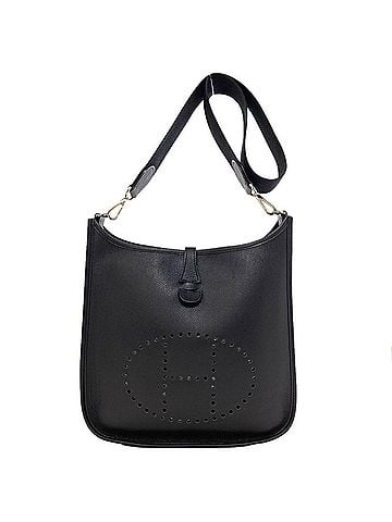 Hermès Hermes Evelyne 2 PM Shoulder Bag with Silver Hardware, Epsom Leather, Women's (view 1)