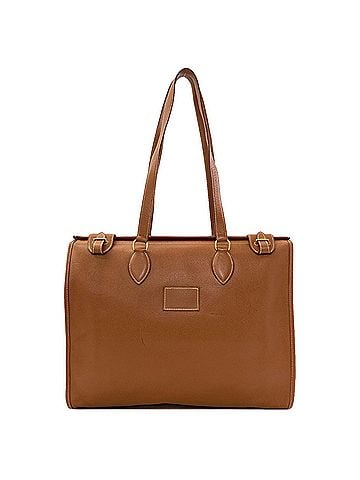 Hermès Hermes Cabas 40 Tote Bag with Gold Hardware, Courchevel Leather, Women's (view 1)