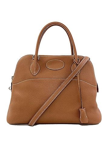 Hermès Hermes Bolide 31 Gold with Silver Hardware Handbag, Taurillon Clemence Leather, Women's HERMES (view 1)