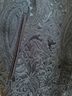 Talbots 53% Polyester 47% Cotton 100% Polyester Paisley Blue Coat Size M - photo 6