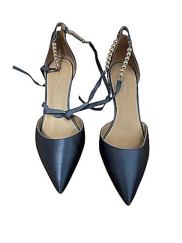 Stuart Weitzman AllPearls Bow 75 Pump Heels (view 1)