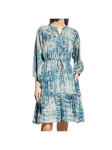 Johnny Was Pete &amp; Greta Santorini Ruffle Dress Casual Dress (view 1)