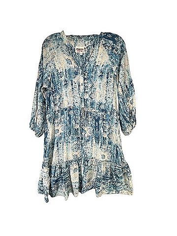 Johnny Was Pete &amp; Greta Santorini Ruffle Dress Casual Dress (view 2)