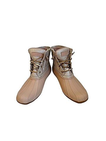 Sperry Top Sider Glitter Rubber Boot Ankle Boots (view 1)