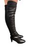 Stuart Weitzman Black Boots Size 8 - photo 2