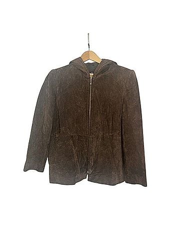 Valerie Stevens Silky Suede Jacket (view 1)