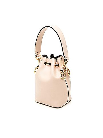 Fendi Fendi Mini Montresor Handbag Shoulder Bag 2WAY 8BS010 Pink Black Leather Women's FENDI (view 2)