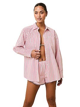 Solid & Striped Button-Down Shirt (view 1)