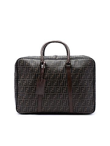 Fendi Zucca Coated Canvas Suitcase (view 1)