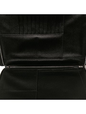 Prada Saffiano Portfolio Travel Briefcase (view 2)