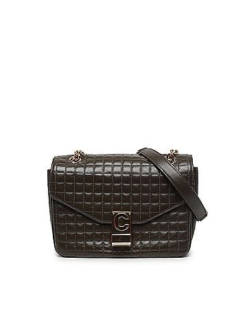 Céline Medium Quilted Calfskin C Bag (view 1)