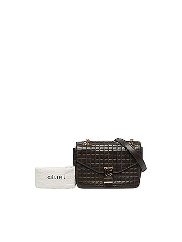 Céline Medium Quilted Calfskin C Bag (view 2)