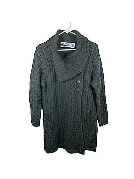 Aran Crafts Cable Knit Coat Coat (view 1)