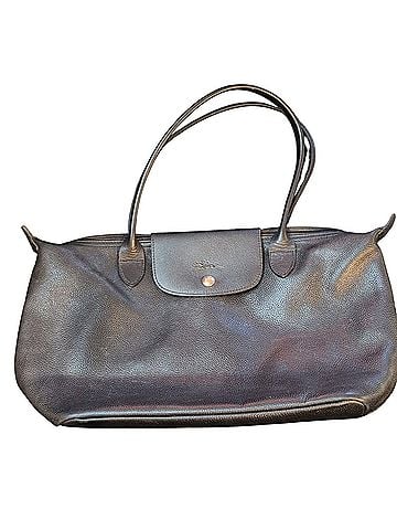 Longchamp Le Pliage Leather Tote (view 1)
