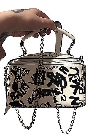 Paris Accessories Leather Satchel (view 1)