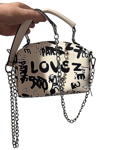 Paris Accessories Leather Satchel (view 2)
