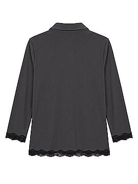 NY&Co Long Sleeve Button-Down Shirt (view 2)