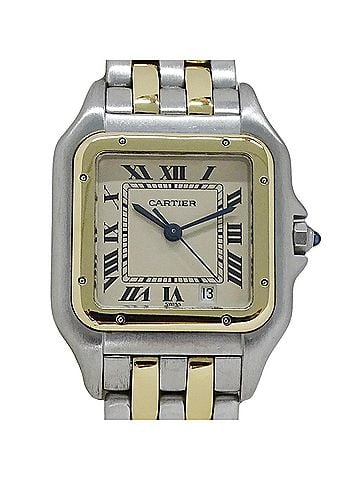 Cartier Cartier Panthère MM Date Quartz Watch for Boys, Stainless Steel (SS) and Gold (YG), Model 83083242, Two-Row Design. (view 2)