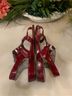 Ecco 100% Leather Red Sandals Size EU 40 - photo 8