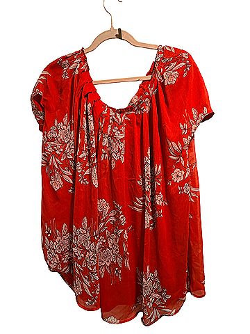 LC Lauren Conrad Short Sleeve Blouse (view 1)