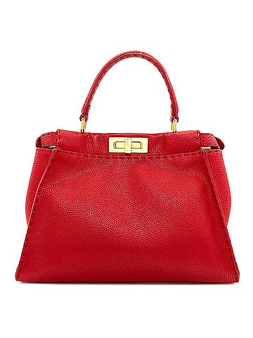 Fendi Fendi Peekaboo Selleria 2-Way Handbag, Calfskin, Women's FENDI (view 2)