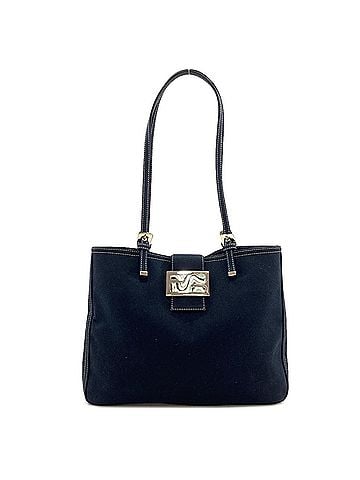 Fendi Fendi Logo Tote Bag Canvas Women's FENDI (view 1)