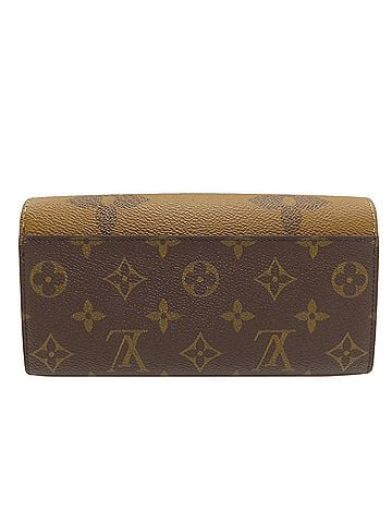 Louis Vuitton Louis Vuitton M80726 Portefeuille Sarah Long Wallet Monogram Reverse Women's LOUIS VUITTON (view 2)