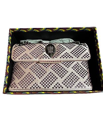 Kurt Geiger Leather Clutch (view 1)