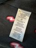 Equipment 100% Polyester Print Black Red Button-Down Shirt Size M - photo 4