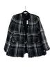 Express Plaid Black White Jacket Size XL - photo 1
