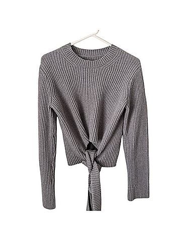 Proenza Schouler Ribbed Knit Wrap Pullover Sweater (view 2)