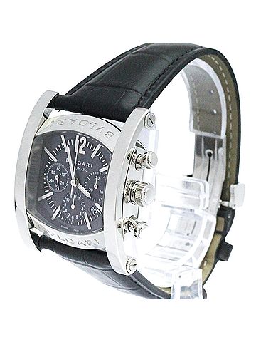 Bvlgari BVLGARI Assioma Chronograph Steel Automatic Mens Watch AA44SCH Polished (view 2)