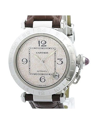 Cartier CARTIER Pasha C Christmas LTD MOP Automatic Steel Watch W3107099 (view 1)