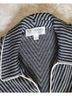 St. John Stripes Black White Jacket Size 8 - photo 5